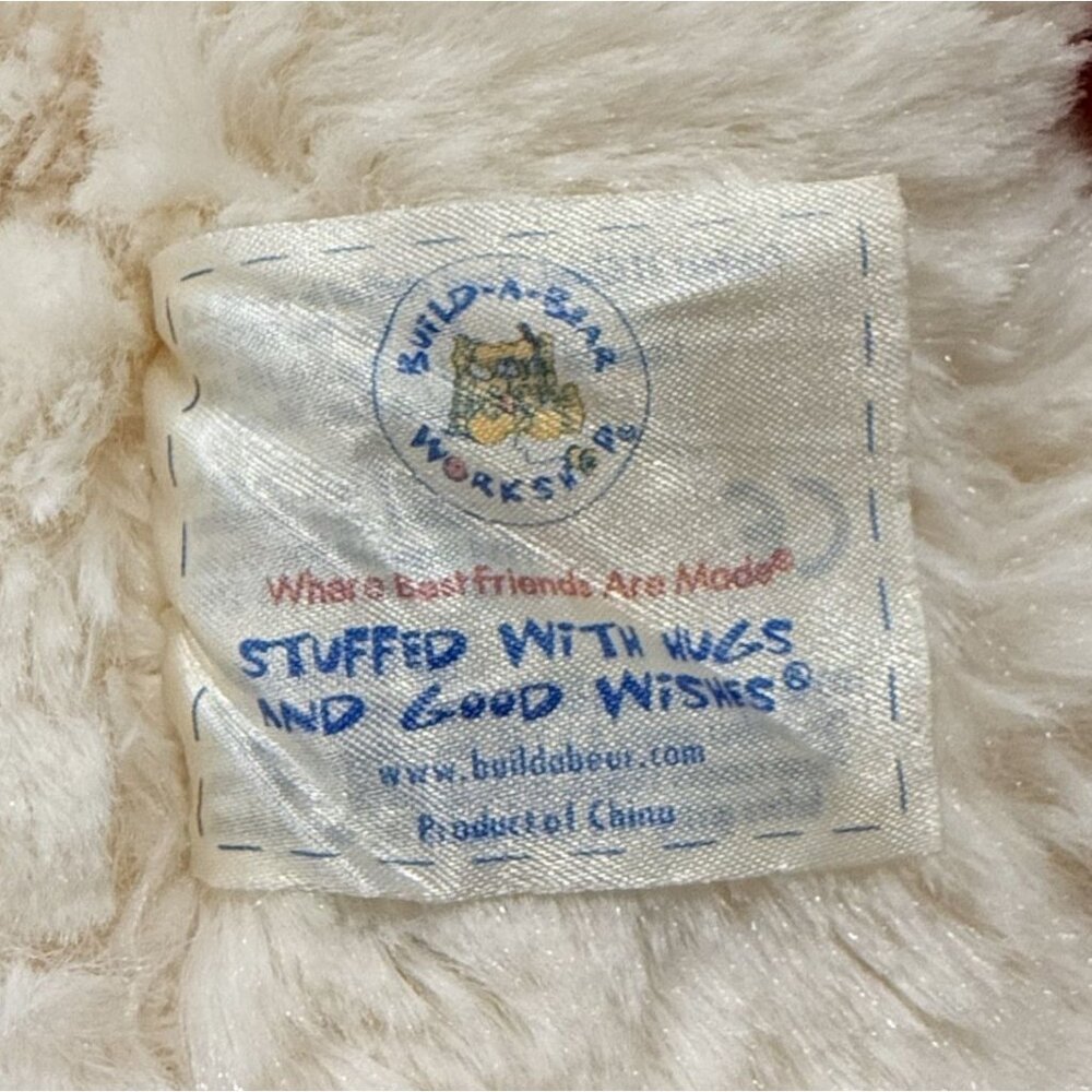 Build-A-Bear Workshop Cream Polar Bear 13" Soft Plush Stuffed Animal Toy Soft - Picture 5 of 7